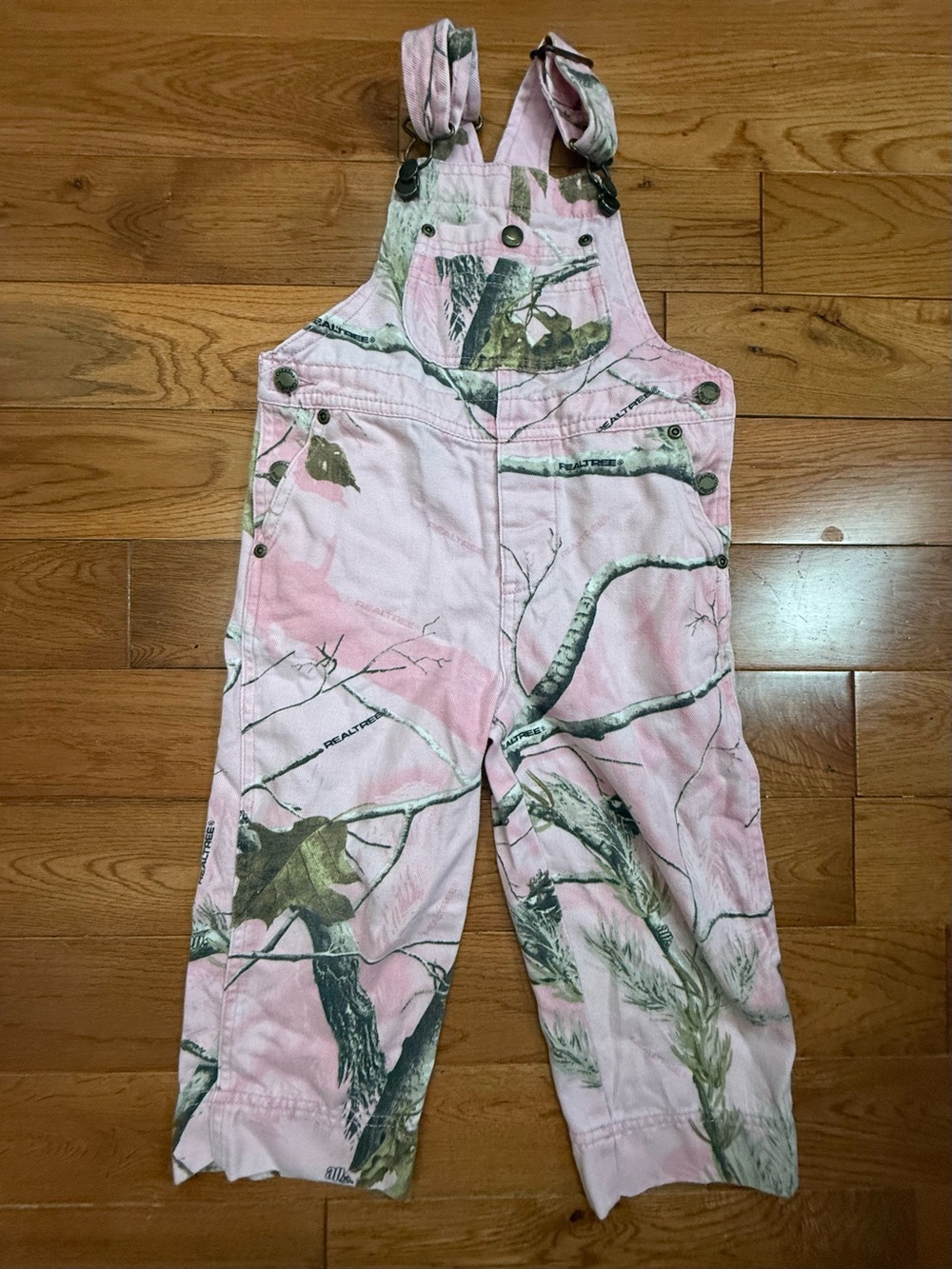 Cabela’s Realtree Toddler Pink Camo Overalls